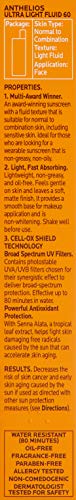 Thumbnail for La Roche-Posay Anthelios Light Fluid Facial Sunscreen SPF 60, Lightweight Sunscreen For Face, Fluid Texture, Broad Spectrum SPF + Antioxidants, Oil Free & Oxybenzone Free, Travel Size 1.7 Fl. Oz.