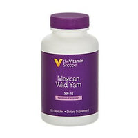 Thumbnail for Vitamin Shoppe - Mexican Wild Yam, 500 mg, 100 capsules
