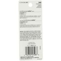 Thumbnail for COVERGIRL Continuous Color Lipstick Midnight Mauve 540, .13 oz (packaging may vary)