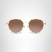 Thumbnail for Coach Sunglasses HC 7129 56465M C6179 Milky Pink Brown Gr