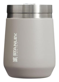 Thumbnail for Stanley GO Everyday Wine Tumbler 10 oz | Press Fit Drink Through Lid | Beverage, Coffee, and Cocktail Cup | Insulated Stainless Steel Wine Glass | BPA-Free | Ash 2.0