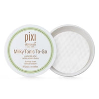 Thumbnail for Pixi Milky Tonic to-Go, Calming & Hydrating Pads Containing Jojoba Milk, Infused with Oat Extract to Soothe, Alcohol-Free Daily Nourishing Toner On The Go, 60 Pads