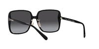 Thumbnail for Coach HC8368D Sunglasses, Black/Grey Gradient, 61 mm