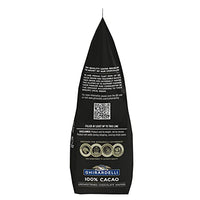 Thumbnail for Ghirardelli Chocolate Company 100% Cacao Unsweetened Wafers, 5lb. Bag (Pack of 1)