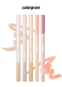 Thumbnail for COLORGRAM Under Eye Highlighter Stick - 04 Peach | Silky-Smooth Long-Lasting Highlighter & Contouring Stick for Smudge-Proof, Shining Daily Makeup | K-Beauty Face Highlighters & Luminizers