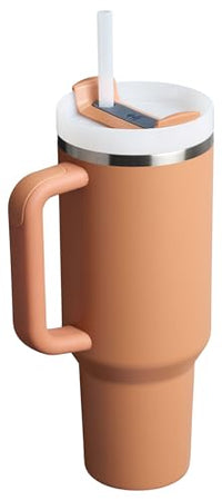 Thumbnail for Stanley Quencher H2.0 Tumbler with Handle and Straw 40 oz | Flowstate 3-Position Lid | Cup Holder Compatible for Travel | Insulated Stainless Steel Cup | BPA-Free | Toast