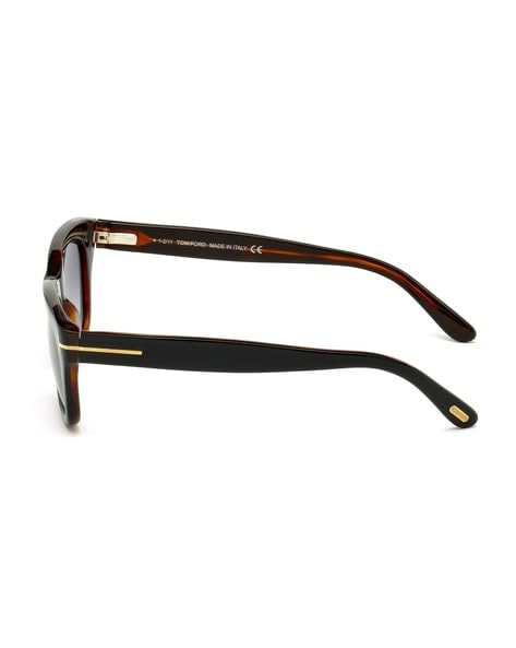 Tom Ford SNOWDON FT0237 05B Black/Other Sunglasses Grey Gradient 52mm Lens