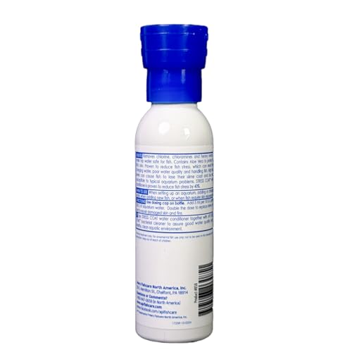 API STRESS COAT Aquarium Water Conditioner 4-Ounce Bottle (85B)