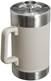 Thumbnail for STANLEY Classic Stay-Hot French Press Coffee Maker 48 oz | 5 Minute Brew, 4 Hours Hot | Mesh Filter for Coffee Grounds | Insulated Stainless Steel French Press | BPA-Free | Ash.