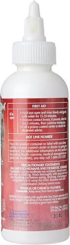 Bio-Groom Ear Mite Treatment - Dog Ear Infection Treatment, Cruelty-Free, Made in USA, Dog Ear Drops, Gentle Wax Remover, Ear Cleaner for Dogs and Cats - 4 fl oz 1-Pack