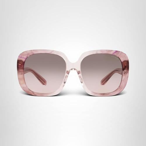 Coach Sunglasses HC 8323 U 5656U8 C6185 Transparent Pink Ombre B