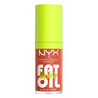Thumbnail for NYX PROFESSIONAL MAKEUP Fat Oil Lip Drip, Moisturizing Lip Oil Gloss, Vegan Tinted Formula, Up to 12 HR Hydration - Follow Back (Shimmering Warm Nude)