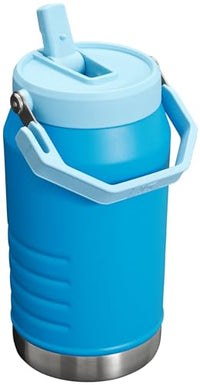 Thumbnail for Stanley IceFlow Flip Straw Jug with Handle 64 oz| Twist On Lid and Flip Up Straw | Leak Resistant for Travel and Sports | Insulated Stainless Steel | BPA-Free | Azure