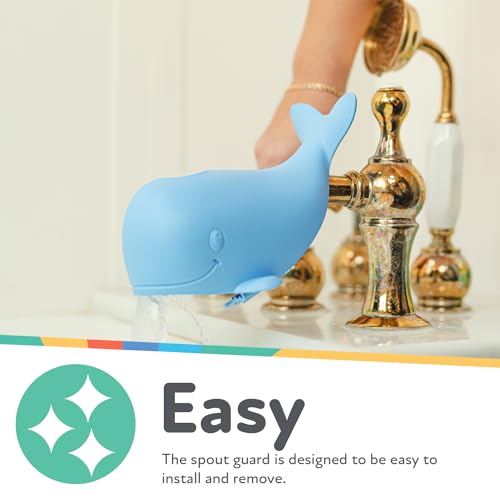 Image 4 of Nuby Bathtub Safety Spout Guard - Whale