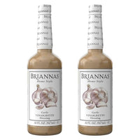 Thumbnail for Image 1 of Default Title for the product BRIANNAS Home Style Garlic Vinaigrette, Gluten Free, Vegan, 2 Pack