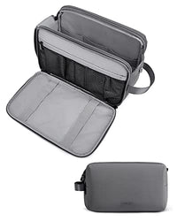 Thumbnail for Image 9 of Grey / Large for the product BAGSMART Toiletry Bag for Men