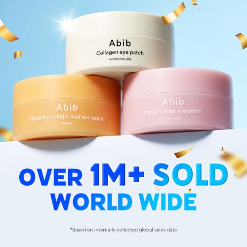 Image 3 of abib Vegan Collagen Eye Patches for Wrinkles & Fine Line, 60 Count