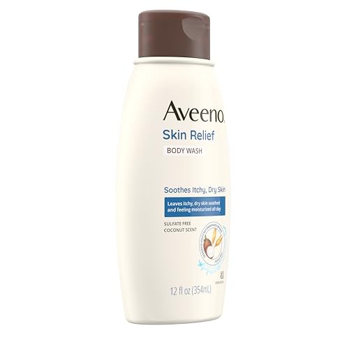 Image 6 of Aveeno Skin Relief Body Wash, Coconut Scent, 12 fl. oz