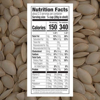 Thumbnail for Image 2 of DAVID All Natural Pumpkin Seeds, 2.25 oz. (Pack of 12)