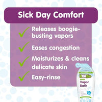 Thumbnail for Image 4 of Boogie Kids Vapor Bubble Bath - Mint Eucalyptus - 16 oz