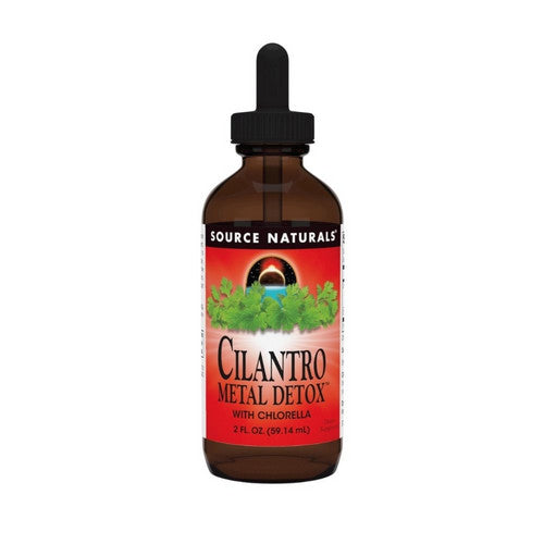 Source Naturals Cilantro Metal Detox Liquid with Chlorella 2 fl oz