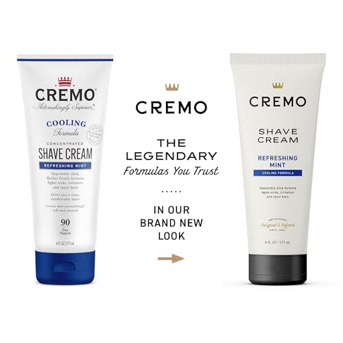 Image 2 of Cremo Shaving Cream for Men, Cooling, 6 Fl Oz (2 Pack)