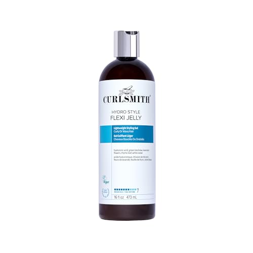 Image 3 of 16 Ounce (Pack of 1) for the product CURLSMITH Hydro Style Flexi Jelly Medium Hold Gel for Curls