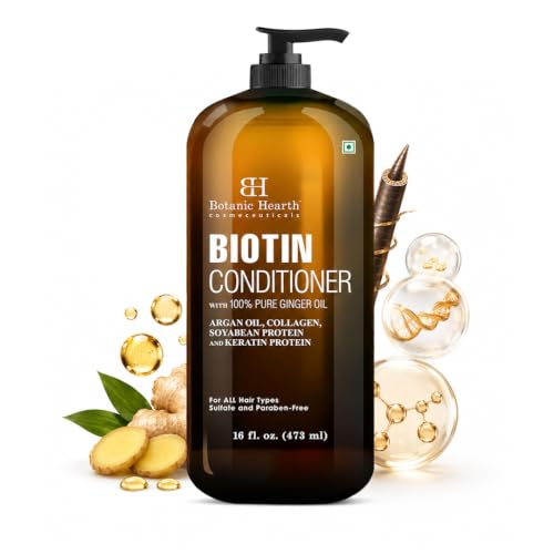Image 1 of Default Title for the product Botanic Hearth Biotin Conditioner With Ginger Oil & Keratin - 16 Fl Oz