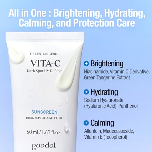 Image 3 of GOODAL Green Tangerine Vita-C Dark Spot UV Defense Sunscreen SPF 50 50ml
