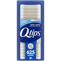 Thumbnail for Image 3 of 625 Count (Pack of 1) for the product Q-tips Cotton Swabs for Hygiene and Beauty Care