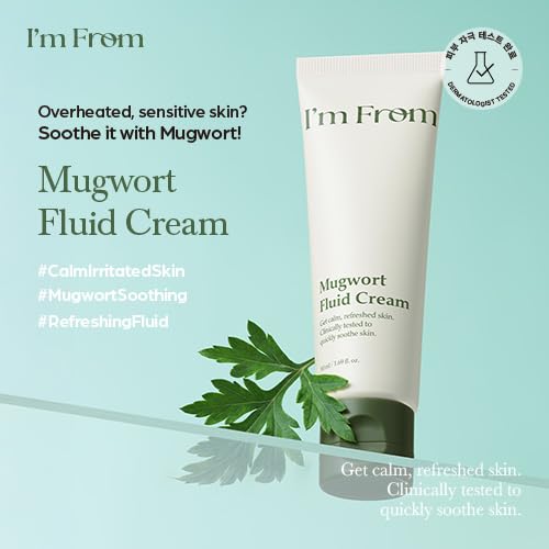 Image 3 of I'm From Mugwort Fluid Cream 1.69fl.oz
