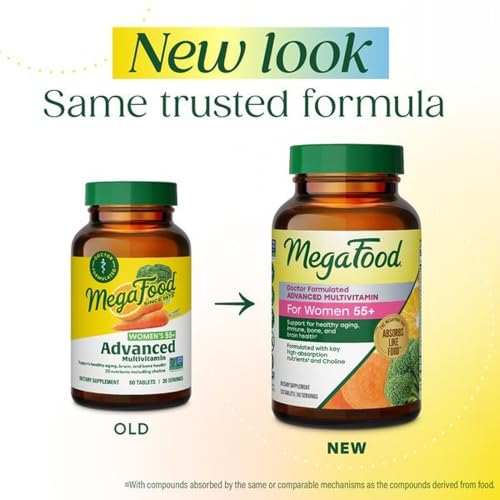 Image 3 of MegaFood Advanced Multivitamin for Women 55+ Doctor Formulated, 120 Tablets