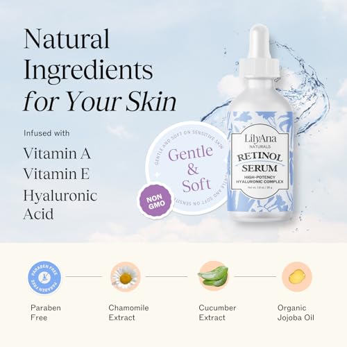 Image 3 of LilyAna Naturals Retinol Serum 1oz