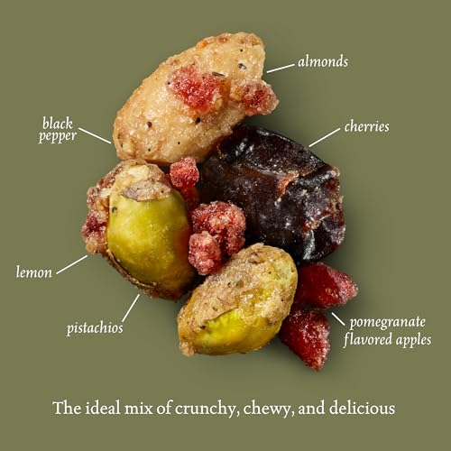 Image 4 of Sahale Snacks Pomegranate Flavored Pistachios Glazed Mix, 4 Ounces (Pack of 6)