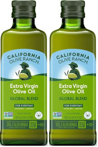 Thumbnail for Image 1 of Default Title for the product California Olive Ranch Global Blend Medium Extra Virgin Olive Oil 500 mL Pack of 2