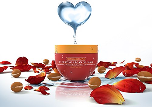 Image 7 of Arvazallia Hydrating Argan Oil Hair Mask & Deep Conditioner For Dry Hair 8.45 oz Jar