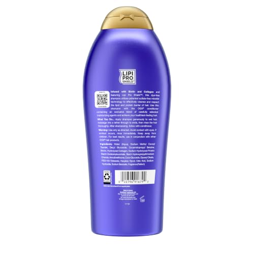 Image 8 of OGX Thick & Full + Biotin & Collagen Volumizing Shampoo, 25.4 fl. oz