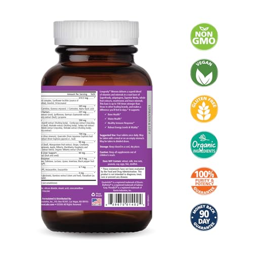 Image 3 of PURE ESSENCE LABS Longevity for Women Over 40 Multivitamin - 90 Tablets