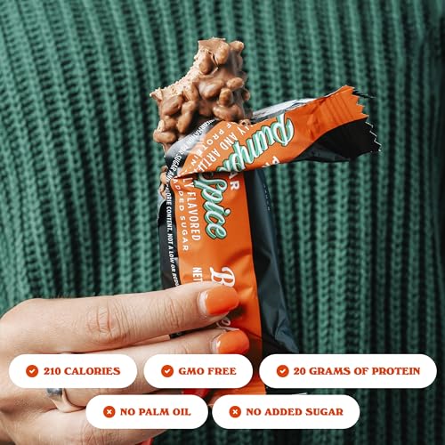 Image 3 of BAREBELLS Barebells Protein Bars Pumpkin Spice – 12 Count, 20g High Protein Treats