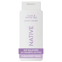 Thumbnail for Image 1 of Default Title for the product Native Clean Body Wash for Women & Men, Lilac & White Tea Scent, 18 fl oz