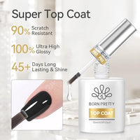 Thumbnail for Image 4 of BORN PRETTY Gel Top Coat 15ml Gloss Base and Top Gel Coat Set
