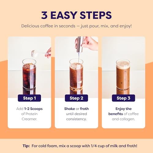 Image 6 of Javvy Protein Coffee Creamer, Salted Caramel, Non-Dairy