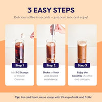 Thumbnail for Image 6 of Javvy Protein Coffee Creamer, Salted Caramel, Non-Dairy