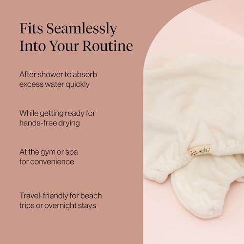 Image 14 of Kitsch Microfiber Hair Towel Wrap for Women