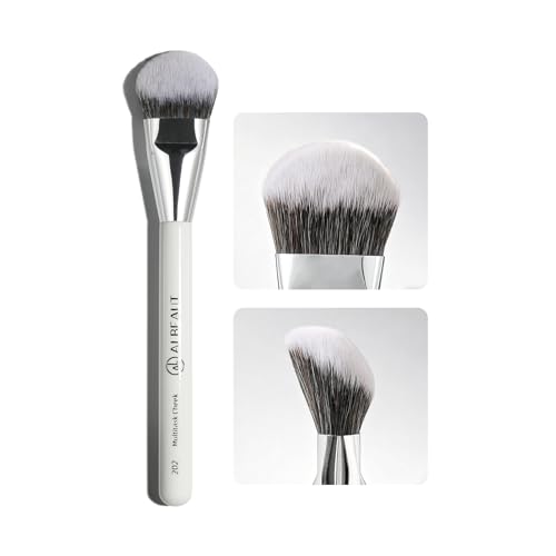 Image 1 of Default Title for the product ALBEAUT Blush Brush, Angled Contoured for Flawless Face Foundation Liquid Cream Cheek Makeup Multitask 202