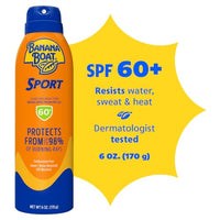 Thumbnail for Image 2 of Banana Boat Sport SPF 60+ Sunscreen Spray, 6 oz