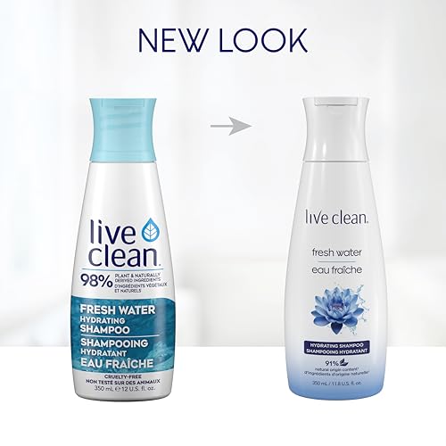 Image 7 of Live Clean Shampoo, Hydrating Fresh Water, 12 Oz