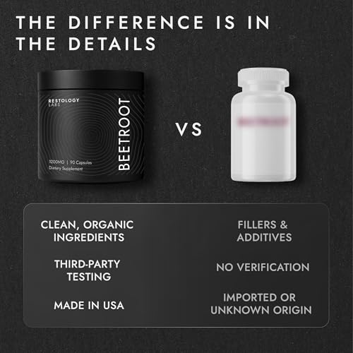 Image 7 of Restology Labs Organic Beetroot Capsules 90 Capsules
