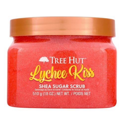 Image 1 of Default Title for the product Tree Hut Lychee Kiss Body Scrub, Exfoliating Sugar Scrub, Vegan, 18 Oz
