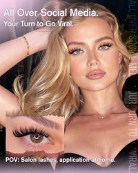 Thumbnail for Image 2 of EYDEVRO Manga Bunny Lash Clusters Kit Fairy Eyelash Clusters Kit Wet Look